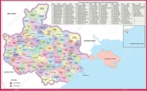 Bản đồ thanh phố Hải Phòng sau sáp nhập từ ngày 1/7/2025