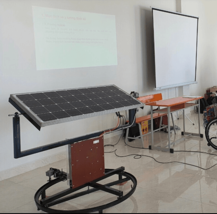 mô hình hệ thống Solar Tracking