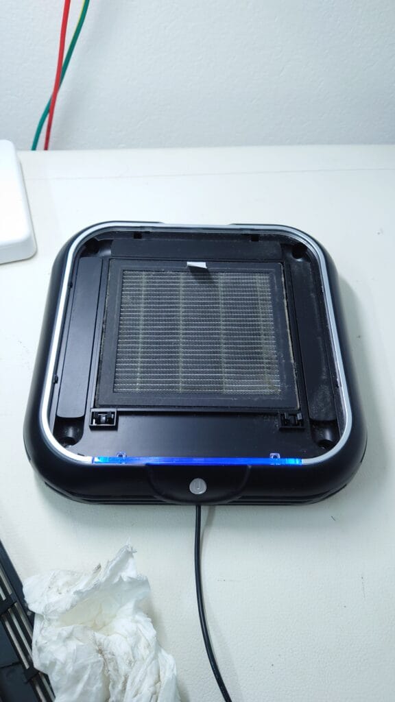 Bộ lọc không khí Thông số kĩ thuật công bố của sản phẩm  Zhongke Yidong air purifier sử dụng tấm lọc Hepa