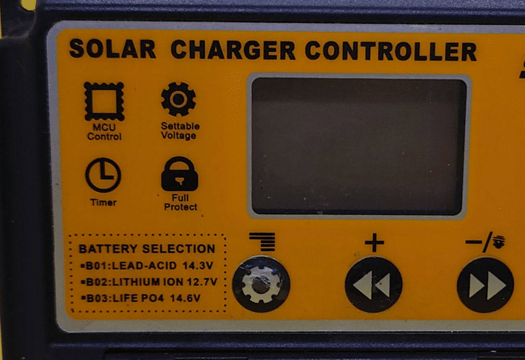 Solar Charger Controller của Souer có thể sử dụng cho Ắc quy, pin theo ba chế độ