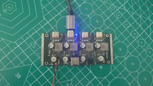 Kết nố nhanh với nguồn 12V để sạc điện thoại qua cáp Type C