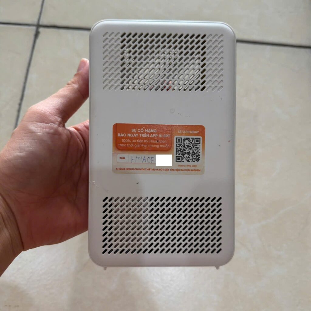 Modem wifi FPT trang bị mới nhất
