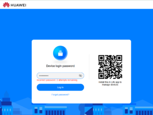 Đăng nhập 192.168.8.1 để cài đặt bộ phát wifi từ SIM