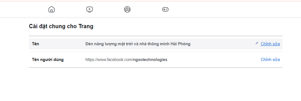 Cài đặt chung và cực kỳ quan trọng cho trang Fage của bạn